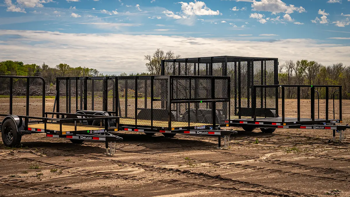 delco trailers wide variety wide variety of delco trailers at happy trailers